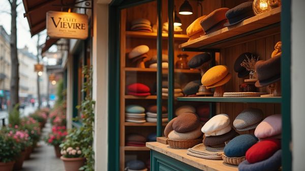 La boutique de béret qui allie tradition et modernité