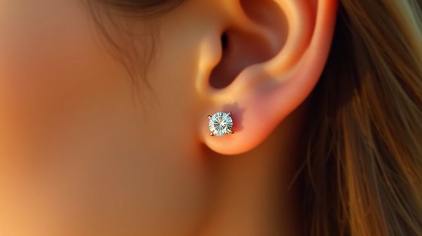 L'éclat inattendu des boucles d'oreille en diamant